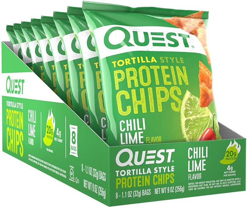 Quest Chips Case of 8