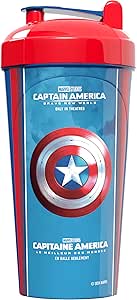 PS Captain America Blender Bottle