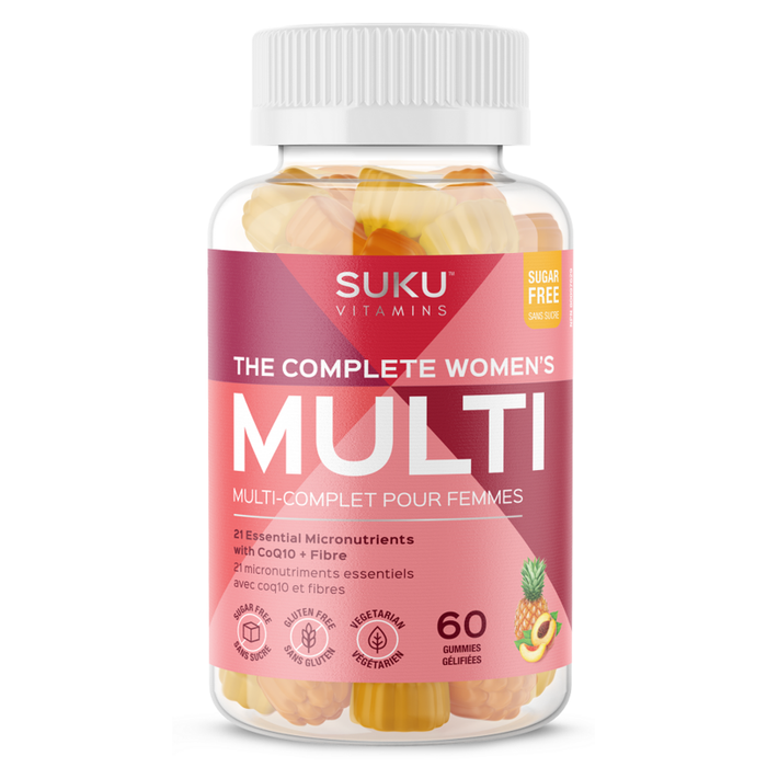 SUKU Vitamins The Complete Women's Multi 60 Gummies