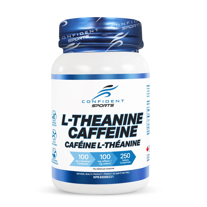 Confident Caffeine + L-Theanine 250 Caps