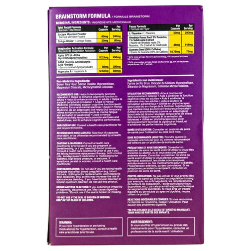 Athletic Alliance Brainstorm 120 Caps (30 Servings)