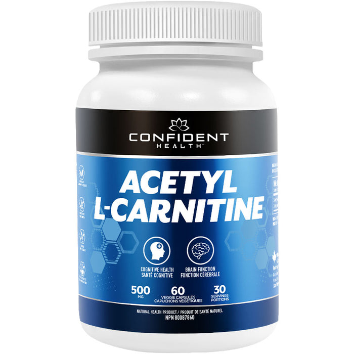 Confident Acetyl-L-Carnitine 60 Caps