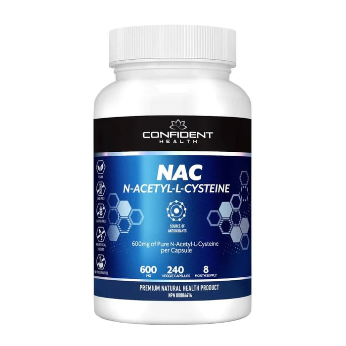 Confident Sports N-Acetyl-Cysteine 240 caps