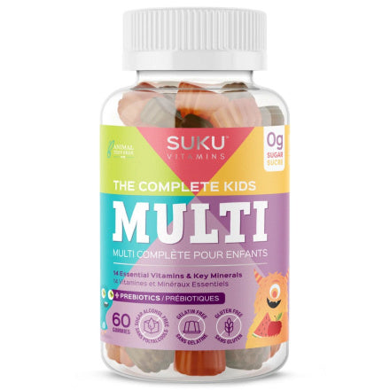 SUKU Vitamins The Complete Kid's Multi 60 Gummies