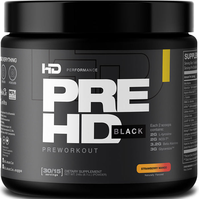 HD Muscle Pre HD Black