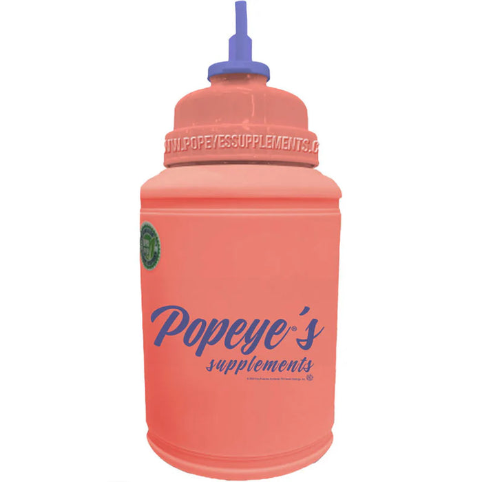 Popeye's Power Jug Script Flip-N-Sip 1 Gallon