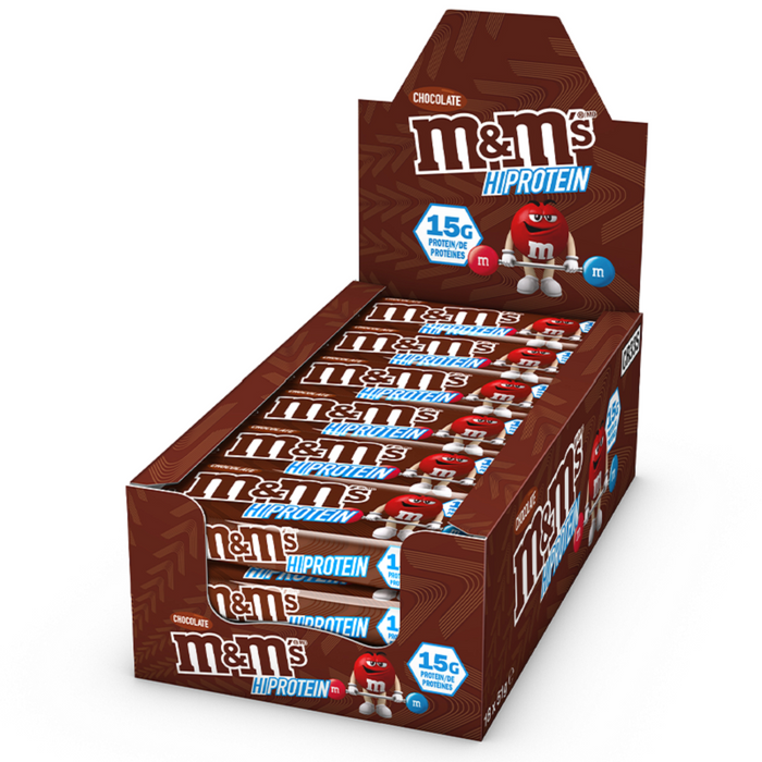 M&M Protein Bar Box of 18