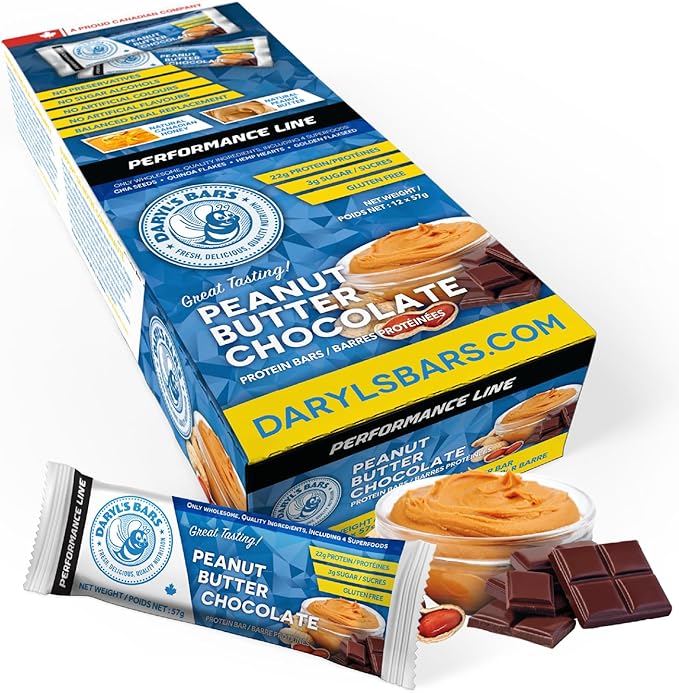 Daryl's  Performance Bar Box of 12