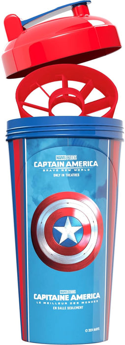 PS Captain America Blender Bottle