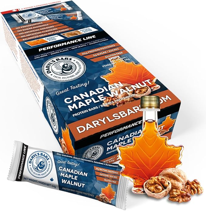 Daryl's  Performance Bar Box of 12