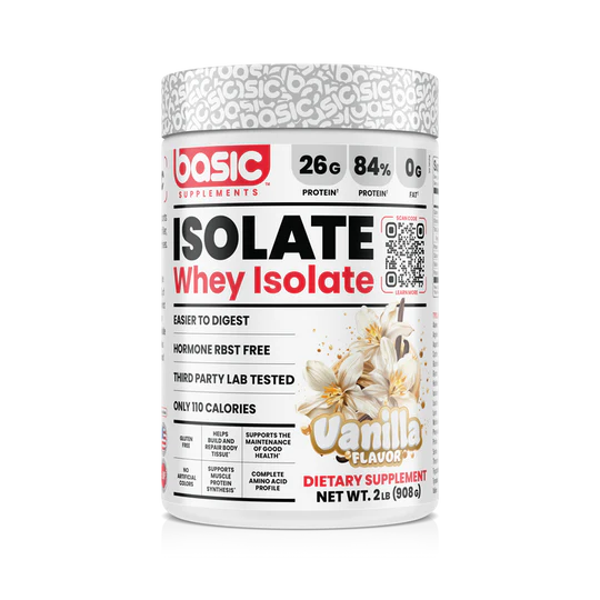 Basic Supplements Whey Isolate 2lb