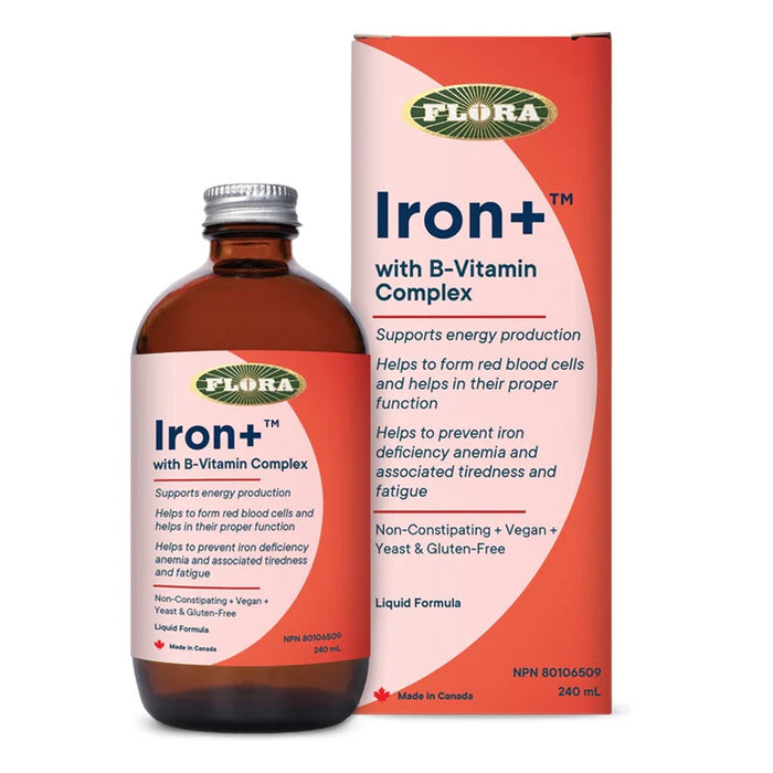 Flora Iron+w/B-Vitamin Complex 240mL