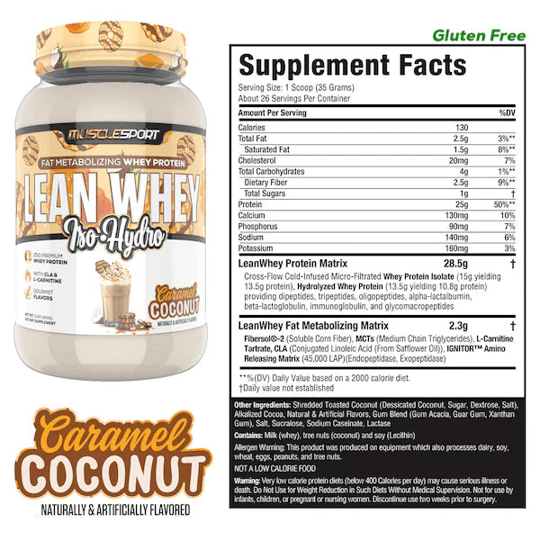 Muscle Sport Lean Whey 2lb
