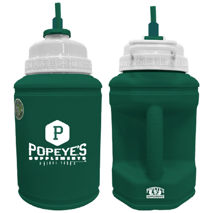 Popeye's Power Jug "Shield" Flip-N-Sip 1/2 Gallon