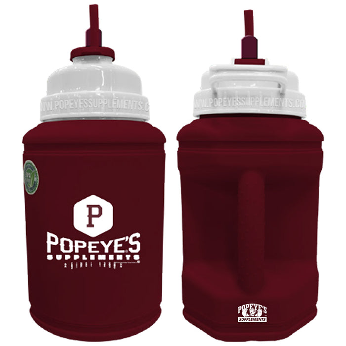 Popeye's Power Jug "Shield" Flip-N-Sip 1/2 Gallon