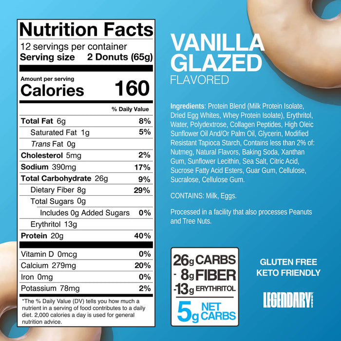 Legendary Foods Protein Donut Single