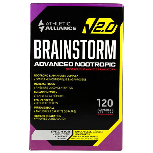 Athletic Alliance Brainstorm 120 Caps (30 Servings)