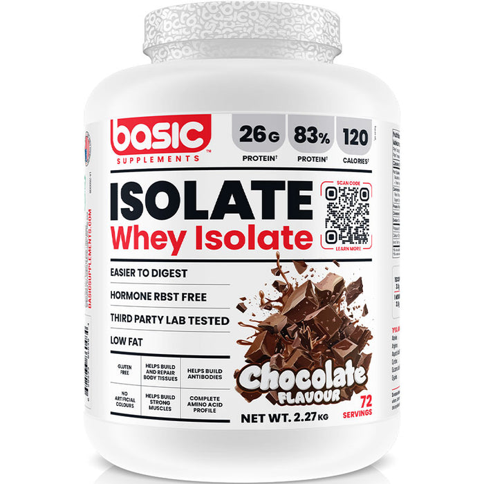 Basic Supplements Whey Isolate 5lb