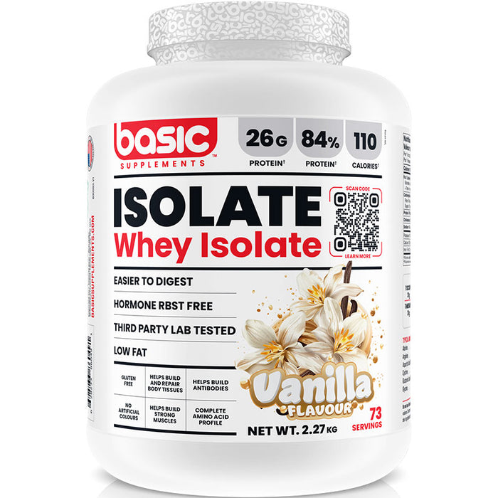 Basic Supplements Whey Isolate 5lb