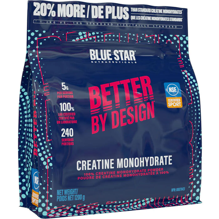 Blue Star Nutraceuticals Creatine Monohydrate 1200g