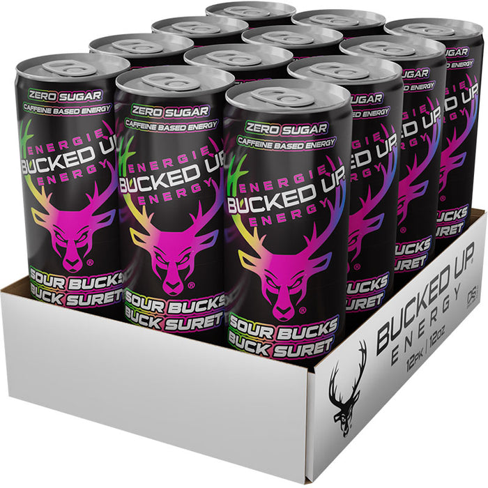 Bucked Up Energy Drink Case of 12