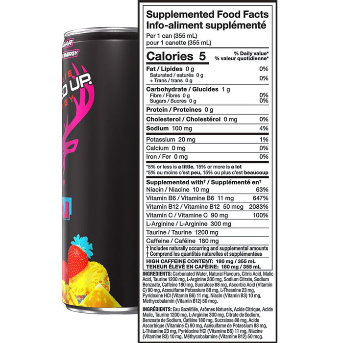 Bucked Up Energy Drink Case of 12
