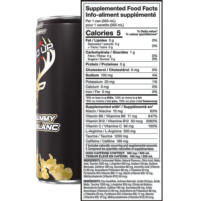 Bucked Up Energy Drink Case of 12