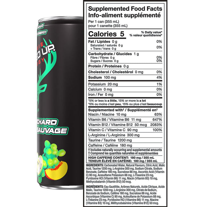 Bucked Up Energy Drink Case of 12