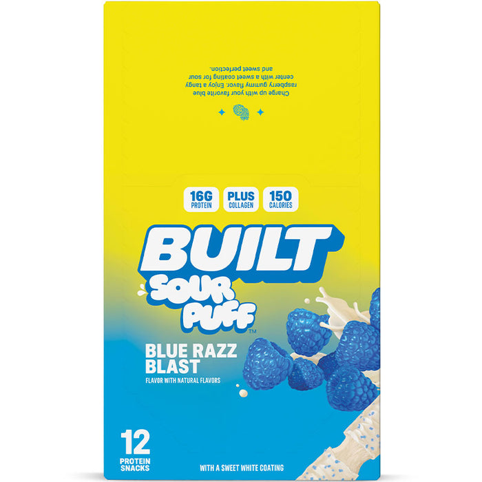 Built Bar Sour Puffs Box of 12