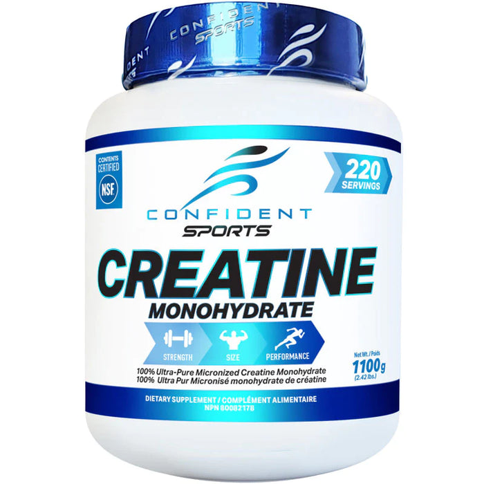 Confident Sports Creatine Monohydrate 1100g