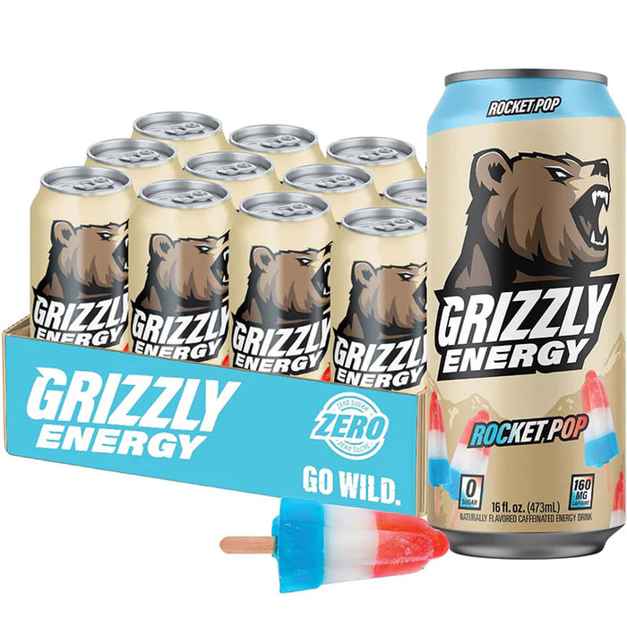 Grizzly Energy Drink Case of 12
