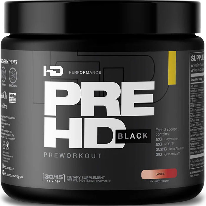HD Muscle Pre HD Black