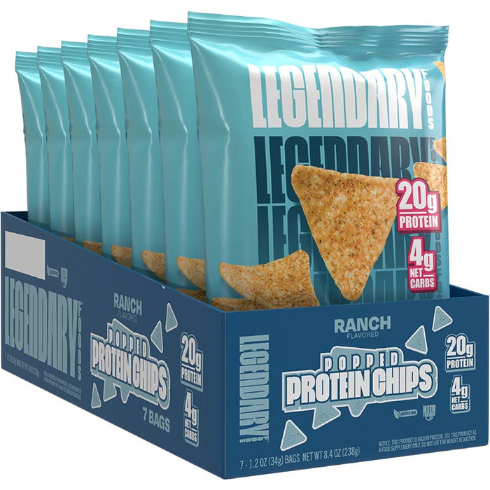 Legendary Foods Protein Chips Box of 7