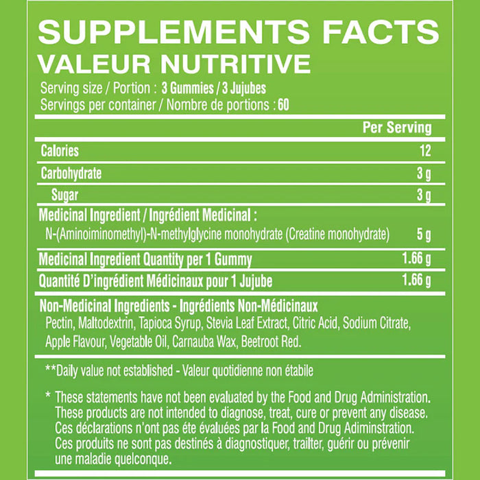Limitless Pharma Creatine Gummies 180 Count