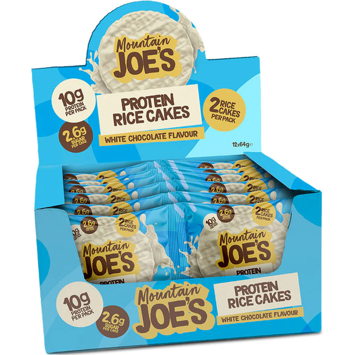 Mountain Joe's Protein Rice Cakes Box of 12
