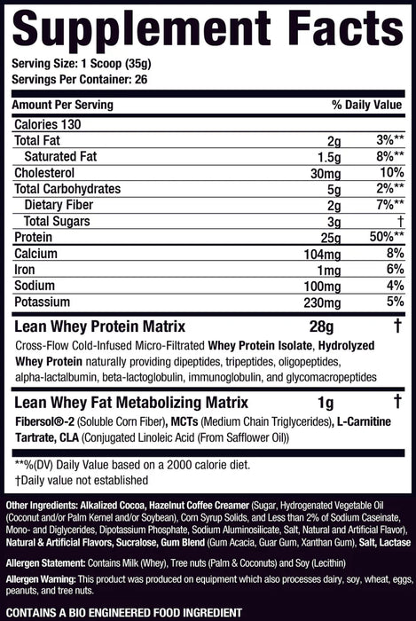Muscle Sport Lean Whey 2lb
