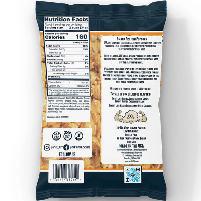Omaha Protein Popcorn Bag