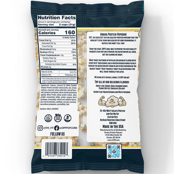 Omaha Protein Popcorn Bag