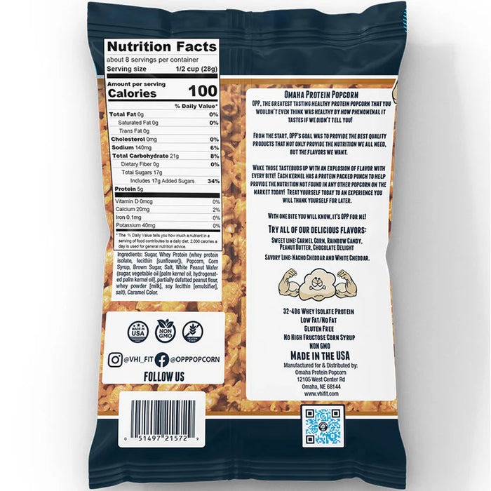 Omaha Protein Popcorn Bag