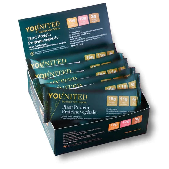 Younited Plant Protein bar Box of 12
