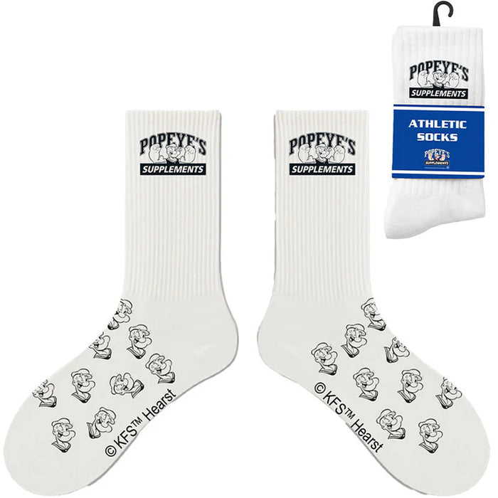 Popeye's Athletic Sock