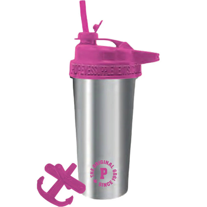 Popeye's Stainless Steel Shaker 32oz Silver Series