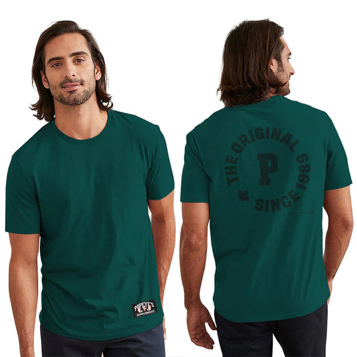 Popeye's Shirt "The Original" Dark Green