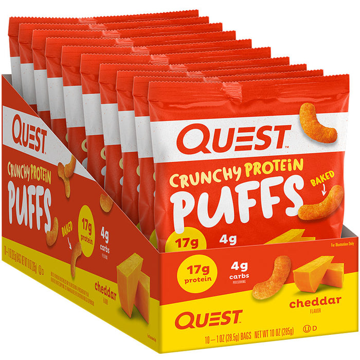 Quest Crunchy Protein Puff Box of 10