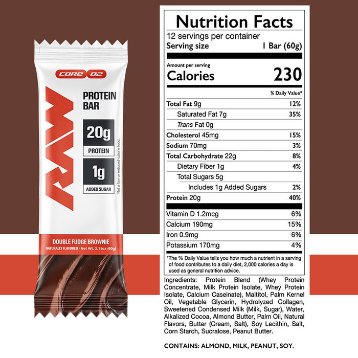 Raw Nutrition Protein Single Bar
