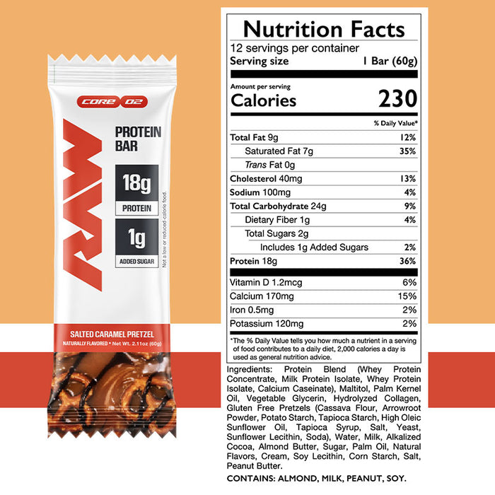 Raw Nutrition Protein Single Bar