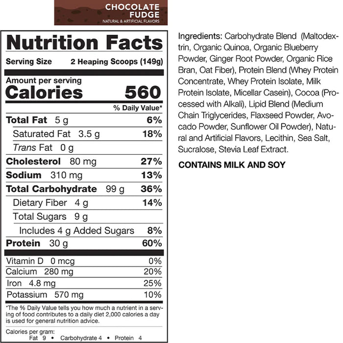 Rival Nutrition Clean Gainer 5lb