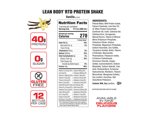 Labrada Lean Body Case of 12