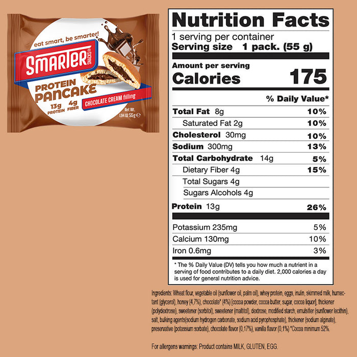 Smarter Snacks Protein Pancakes Single