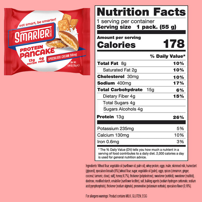 Smarter Snacks Protein Pancakes Single